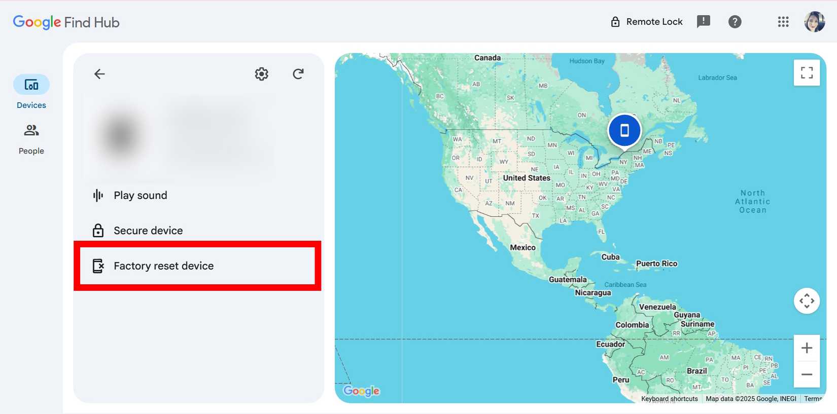 Render of the Lenovo Tab M9, angled view on a stand
