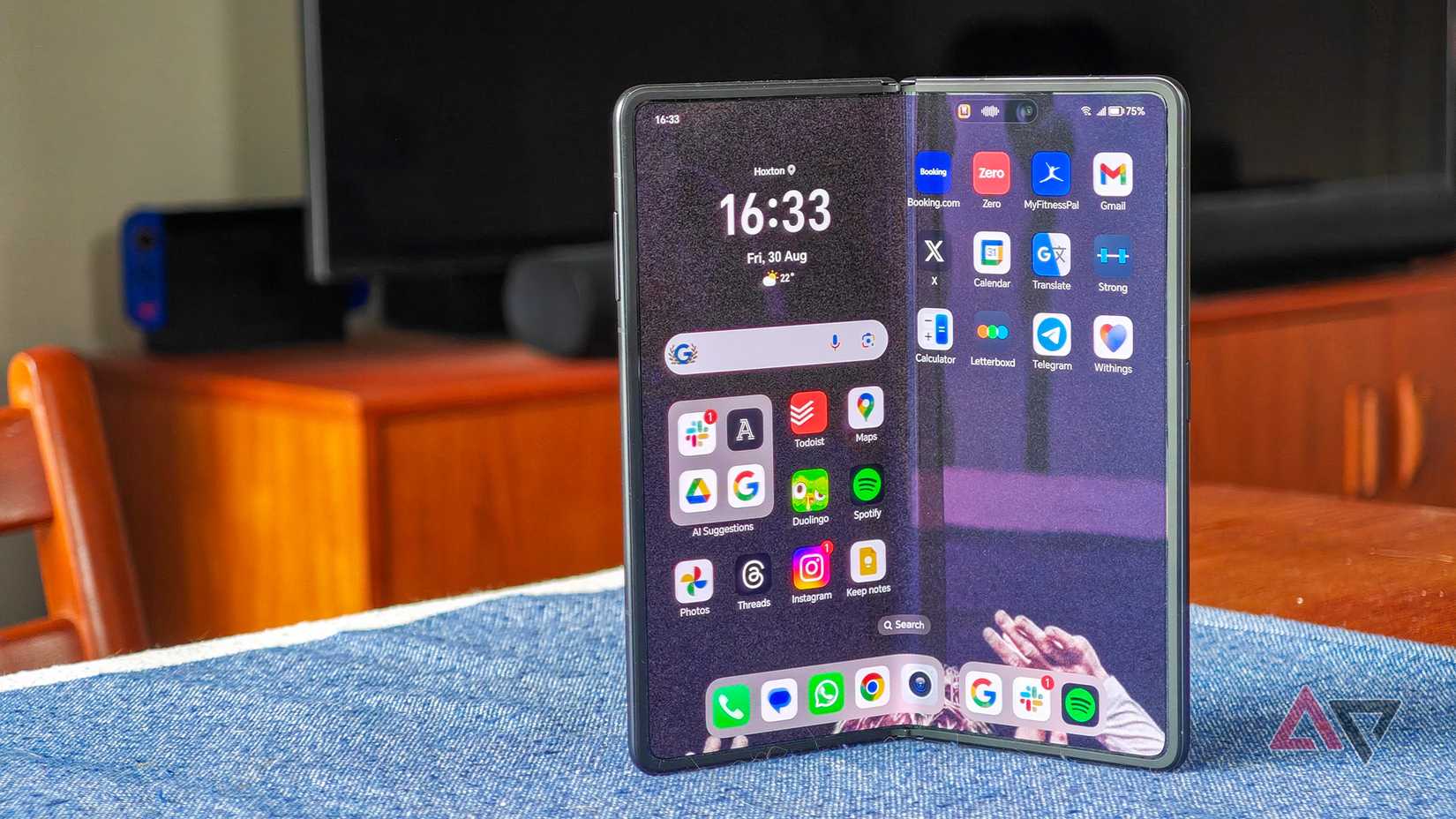 MediaTek Dimensity chipset in hand