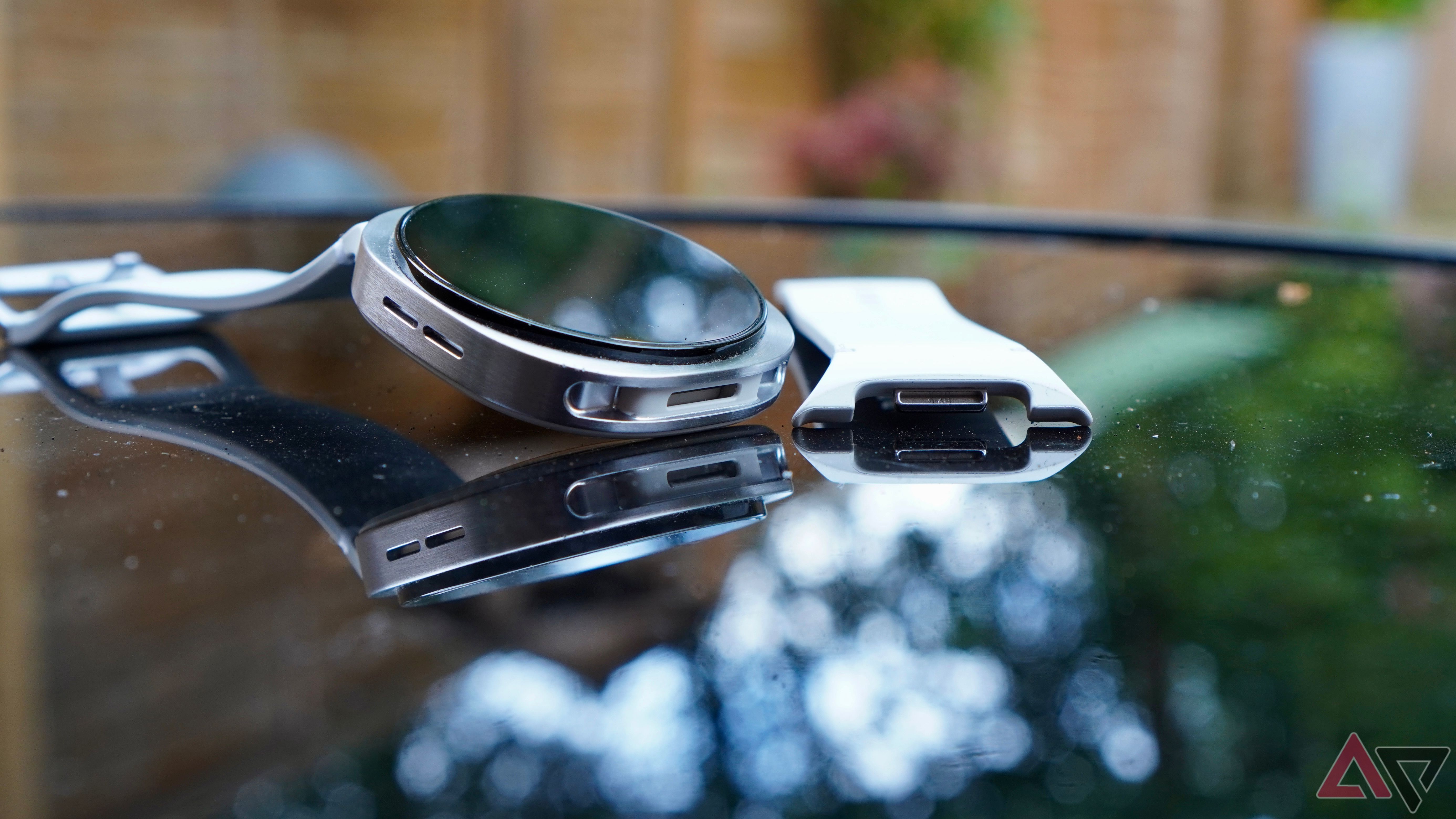 The Samsung Galaxy Watch 8's Dynamic Lug band attachment