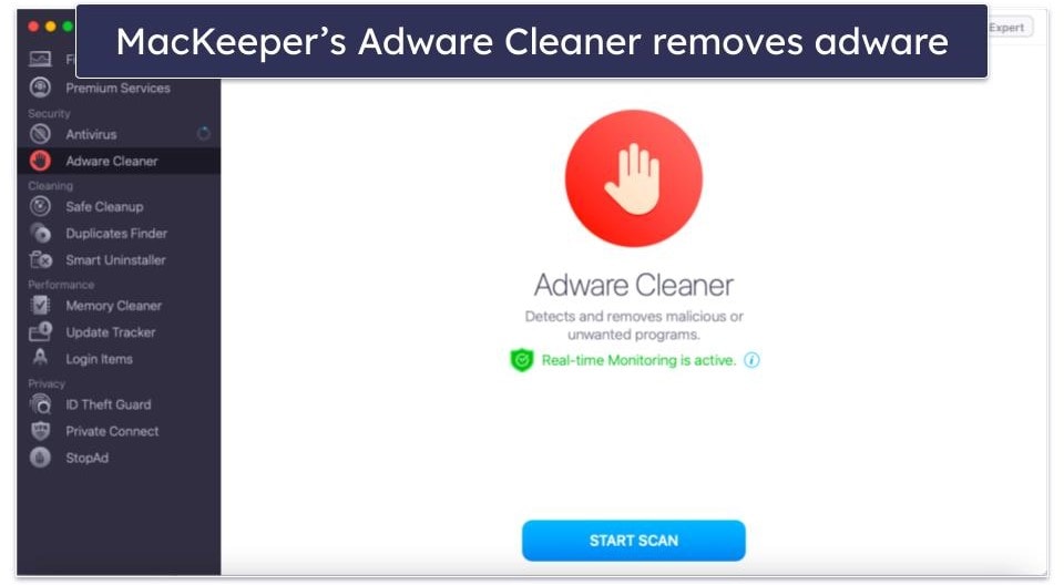 9. MacKeeper — Simple, Fast Spyware Removal (Mac Only)