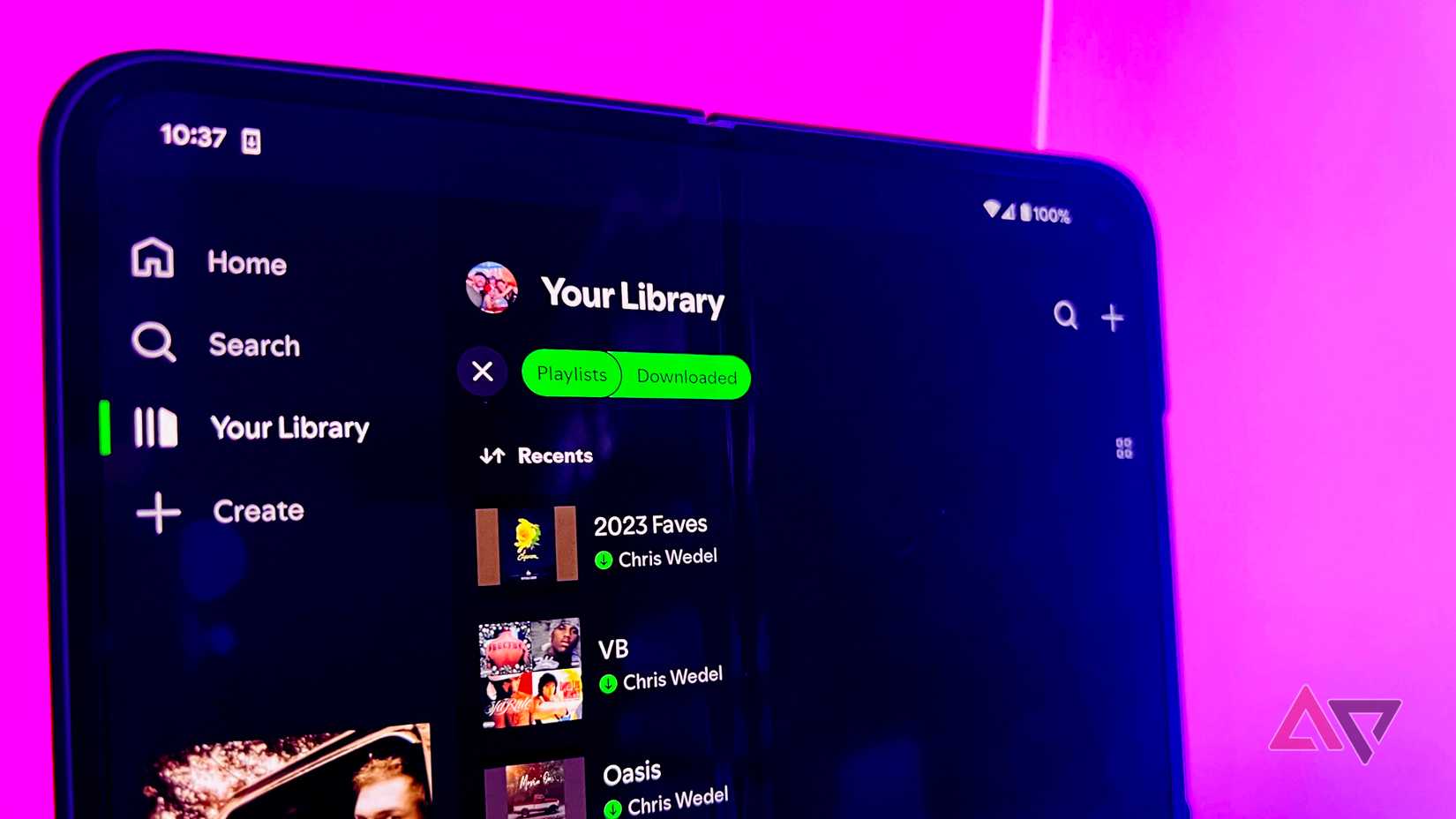 Gemini logo next to Galaxy phones on a green colored background