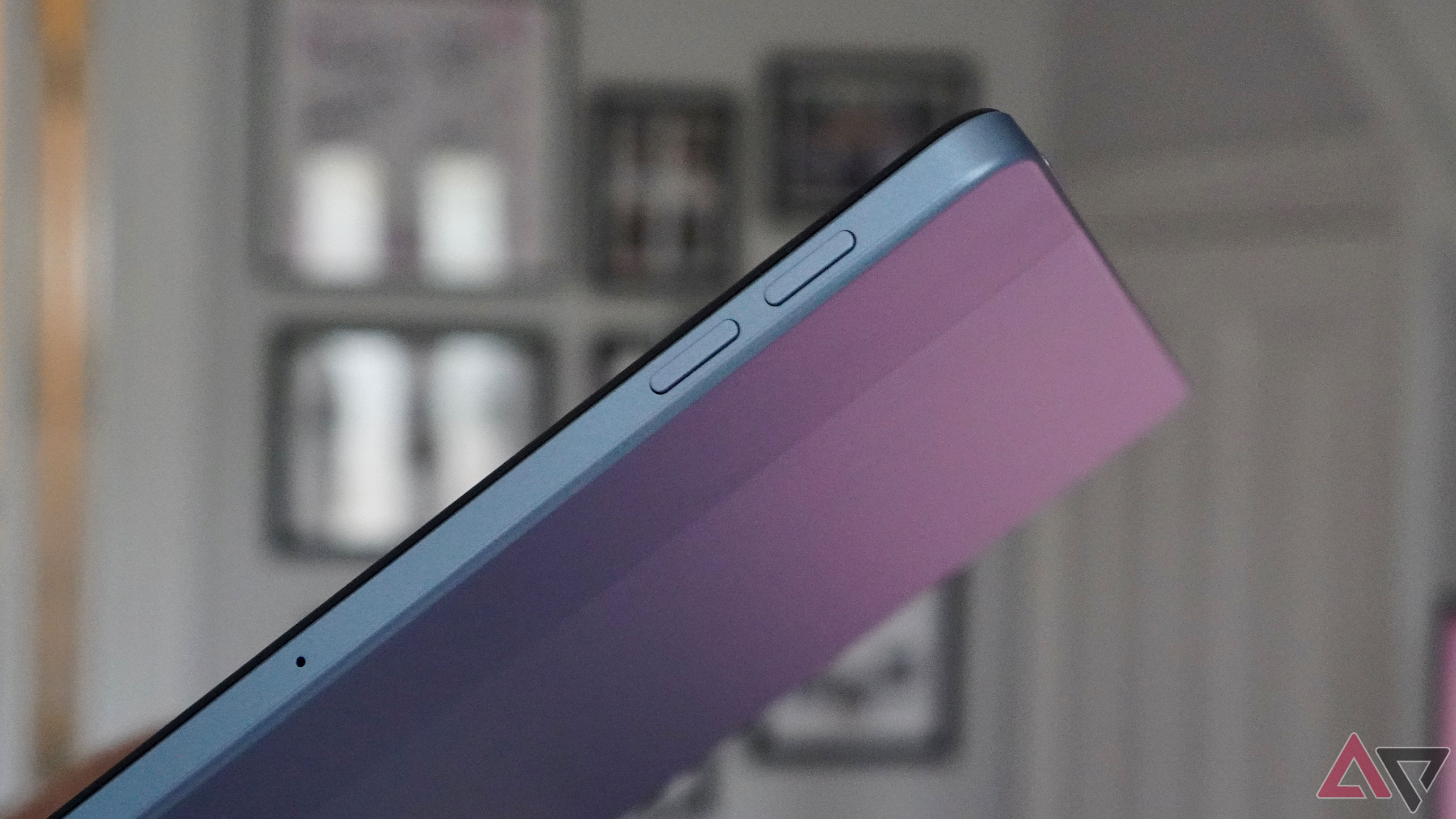 The OnePlus Pad Lite's volume buttons