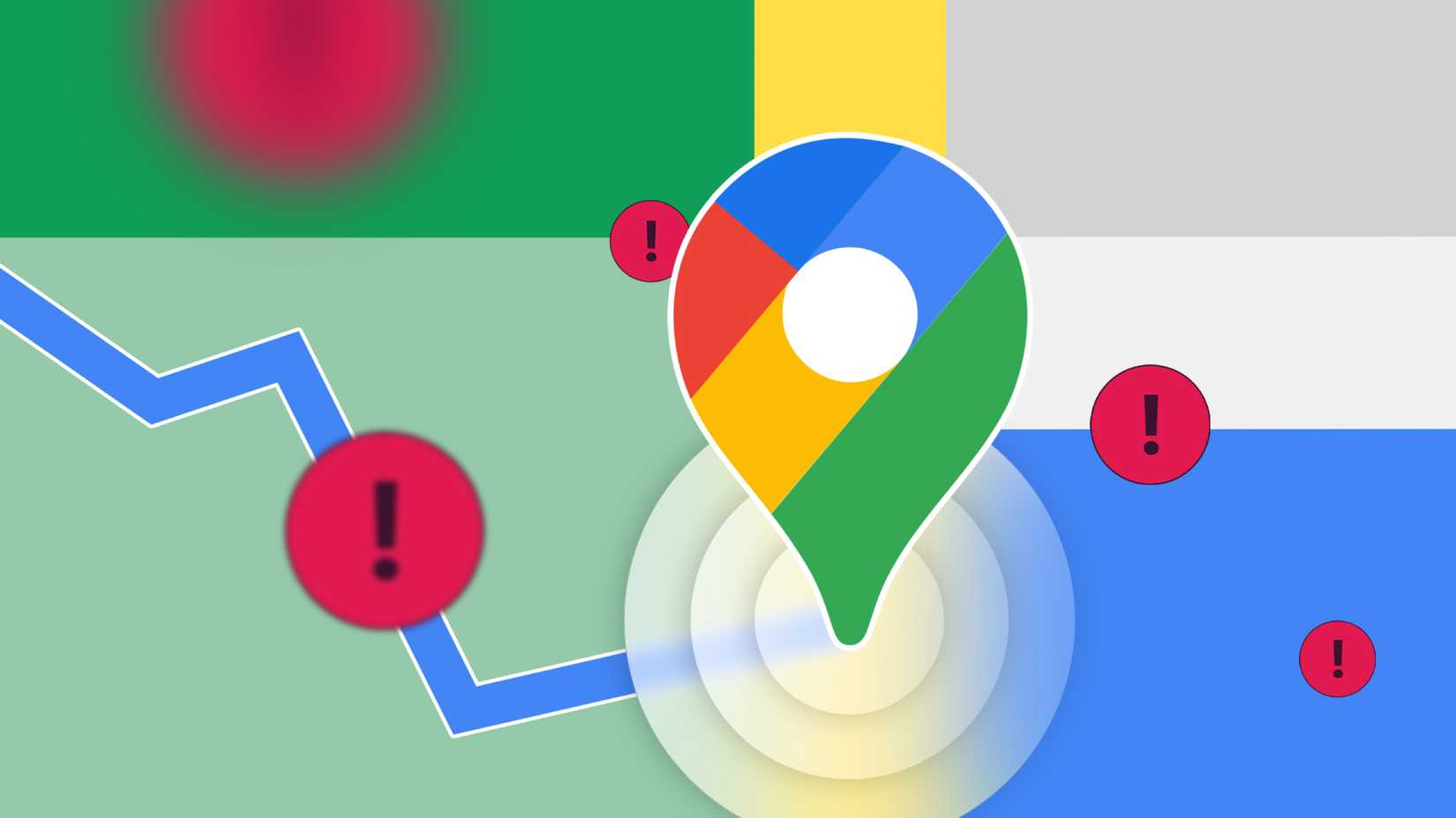 A Pixel 9 Pro open to quick settings, sitting upright among puzzle pieces.