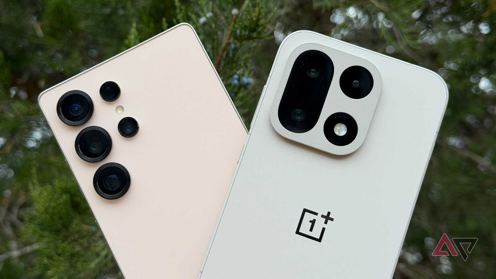 A man installs the Eufy Security SoloCam S220 on a wall.