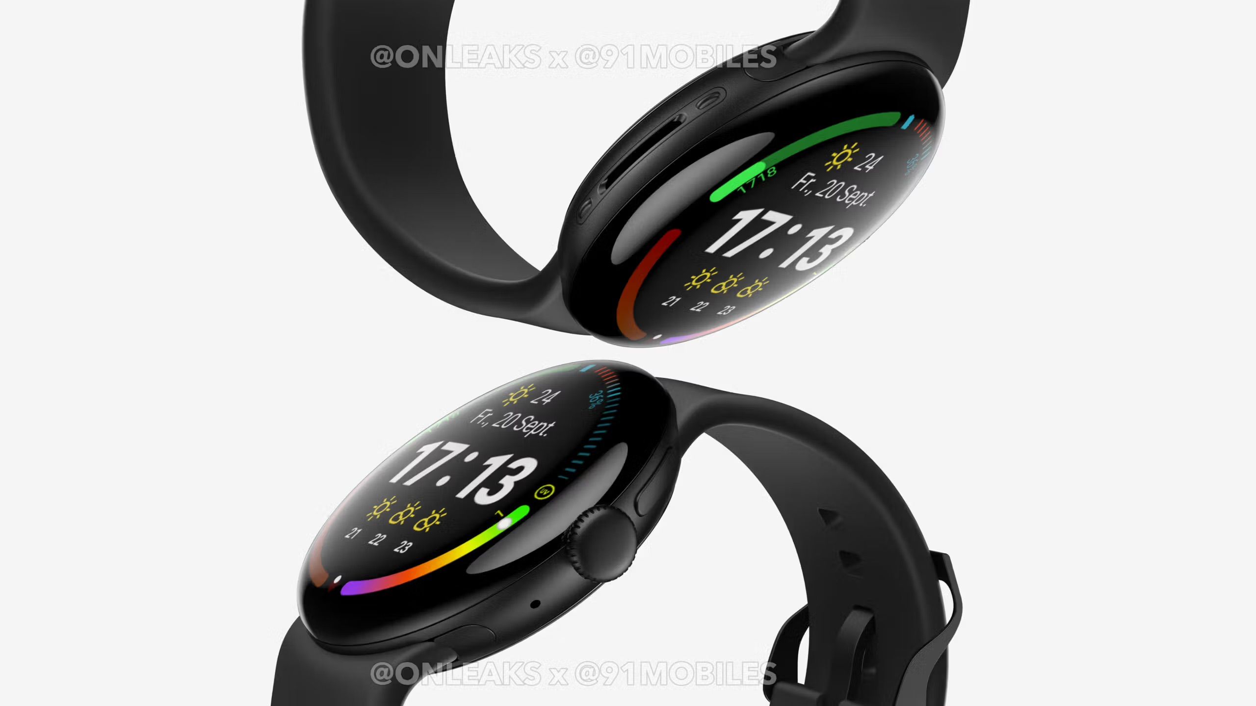 Leaked Pixel Watch 4 render