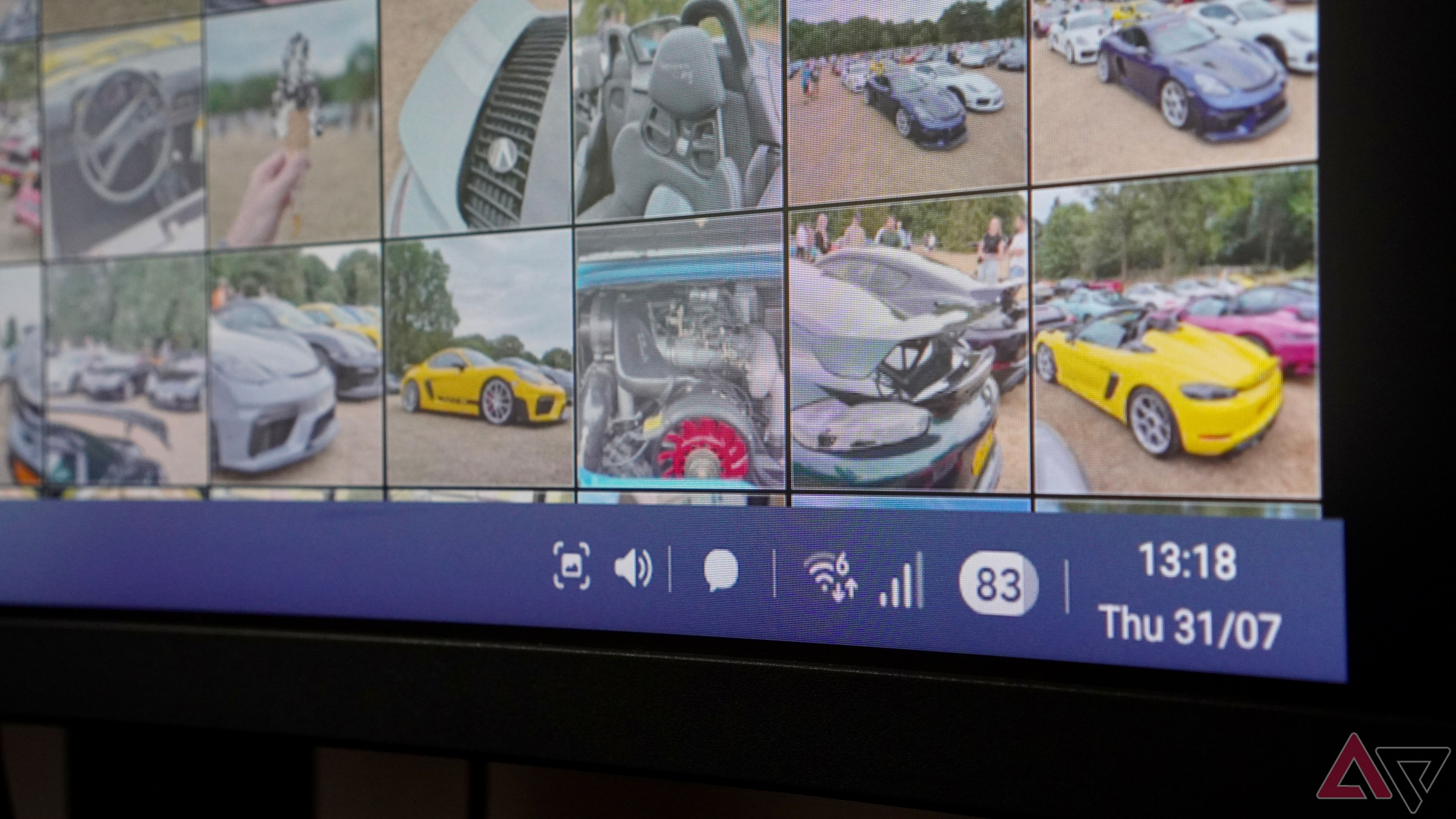 Quick Settings on Samsung DeX through the Galaxy Z Flip 7