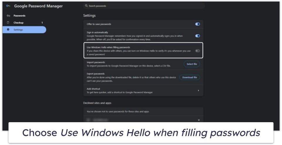 How to Manage Saved Passwords in Chrome