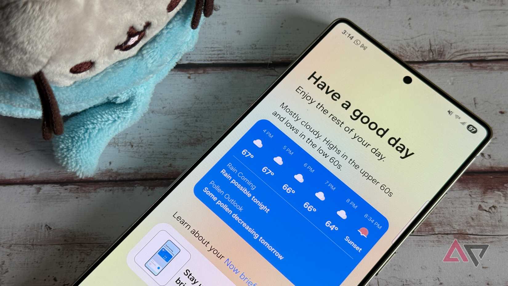 Updated widgets in One UI 7 on the Samsung Galaxy S21 Ultra