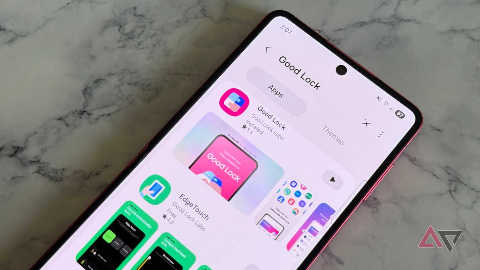 Google Pixel 9 Pro Fold on a table against the sunlight