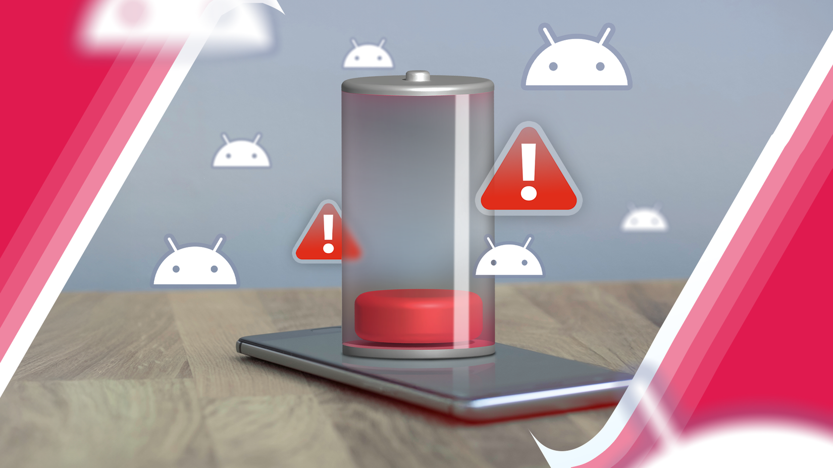 Colorful interface inspired by Material Design 3 with UI elements around it.