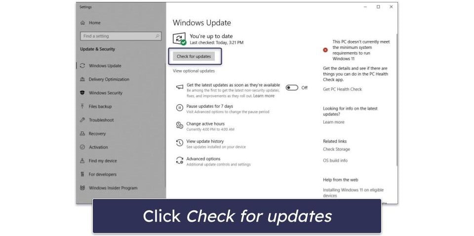 How to Update Windows 18-09