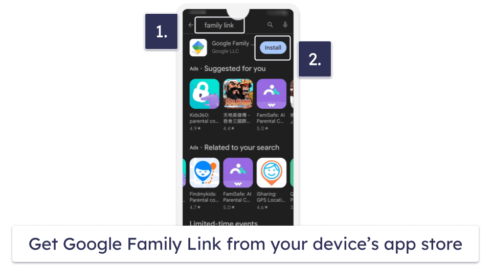 Illustration showing several Google Nest smart home devices and routine icons arranged around the Google Home logo at the center.-1