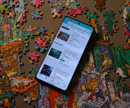 The OnePlus Pad Lite's home screen