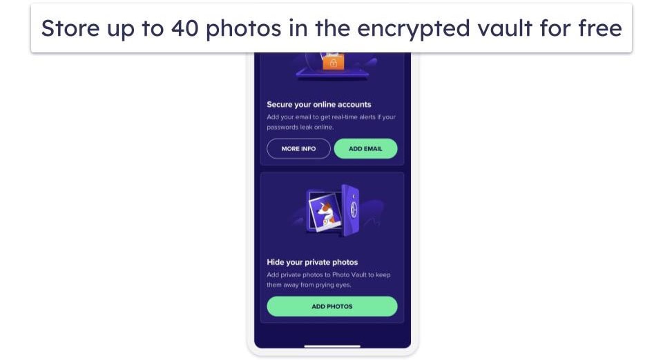 5. Avast Security & Privacy for iOS — Basic Network Scanner & Encrypted Photo Vault
