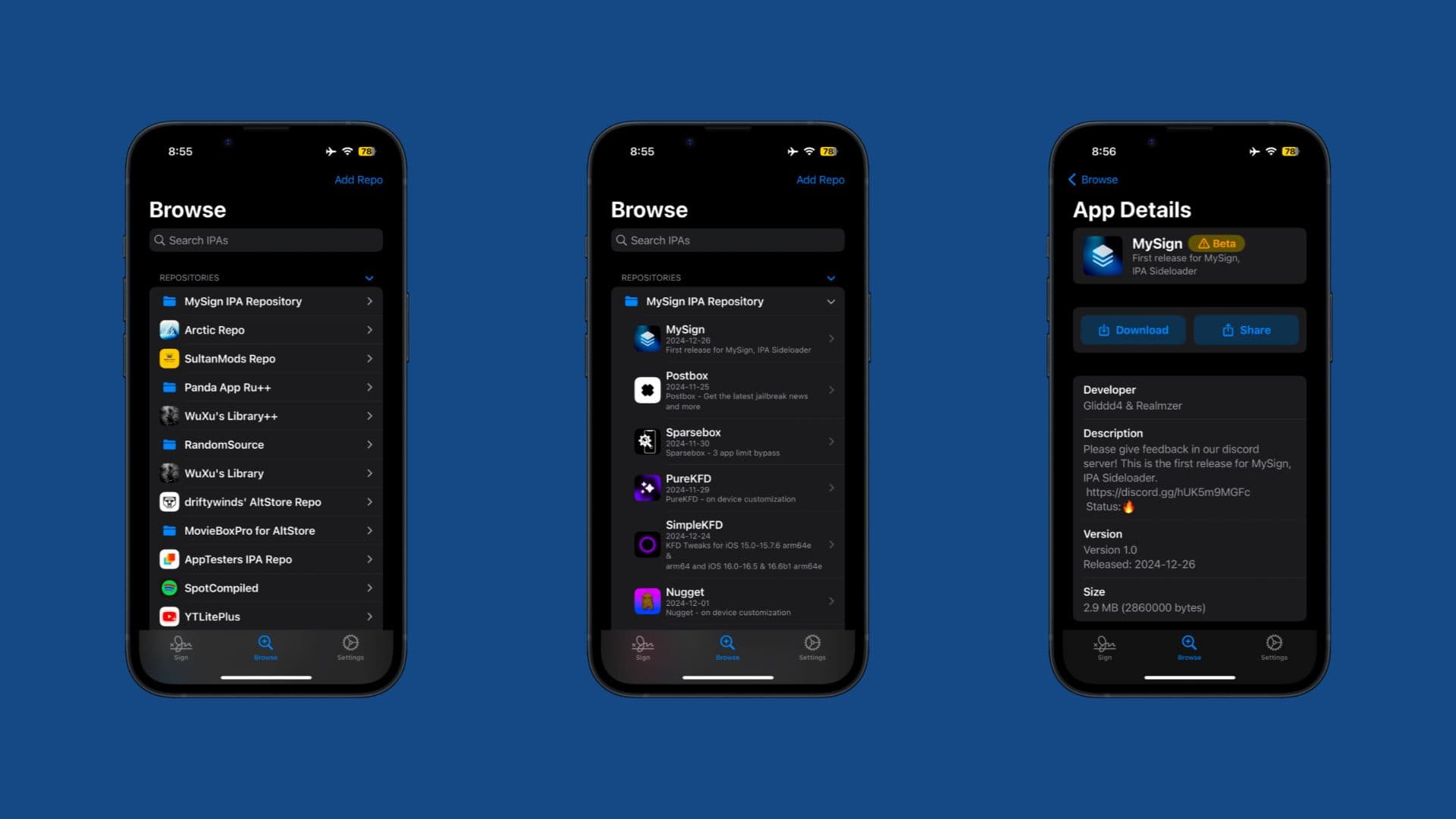 MySign v1 release banner image.