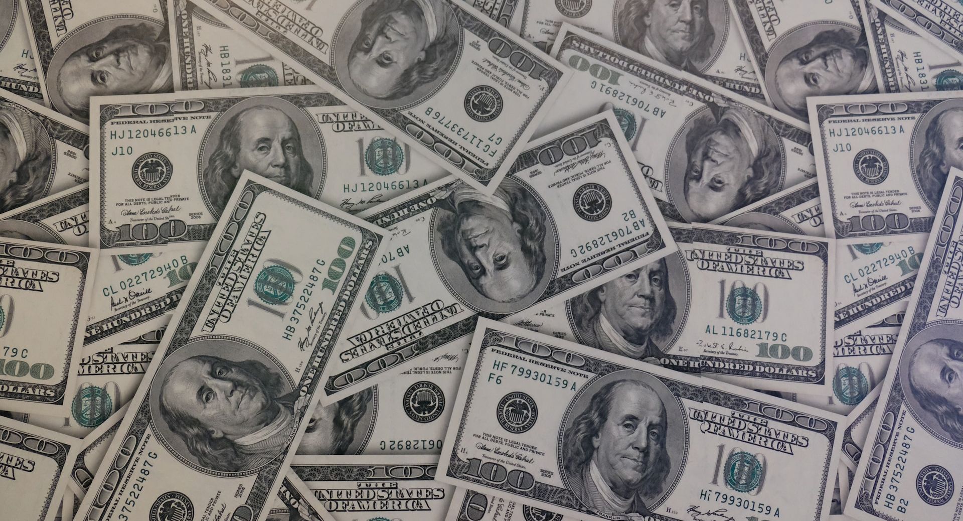 A pile of $100 bills