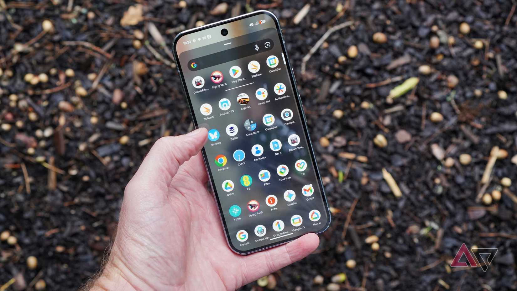 Google Pixel Watch 3 showing the apps screen